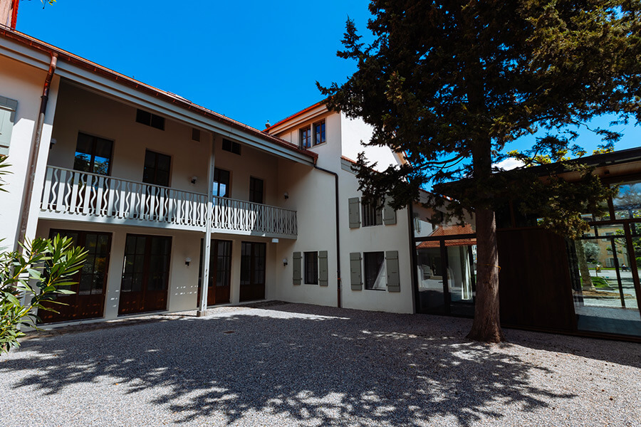 Cour intérieure du Musée de Carouge