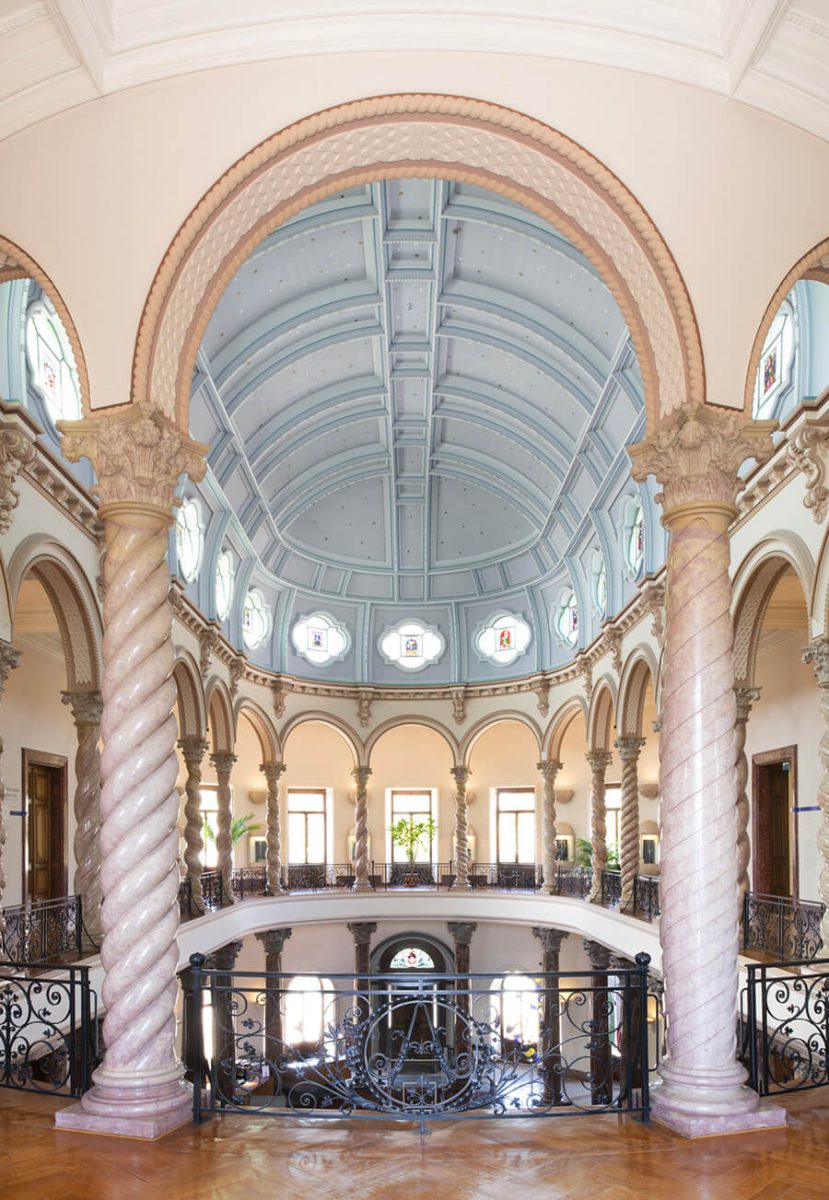 Vue du Musée Ariana depuis la galerie
