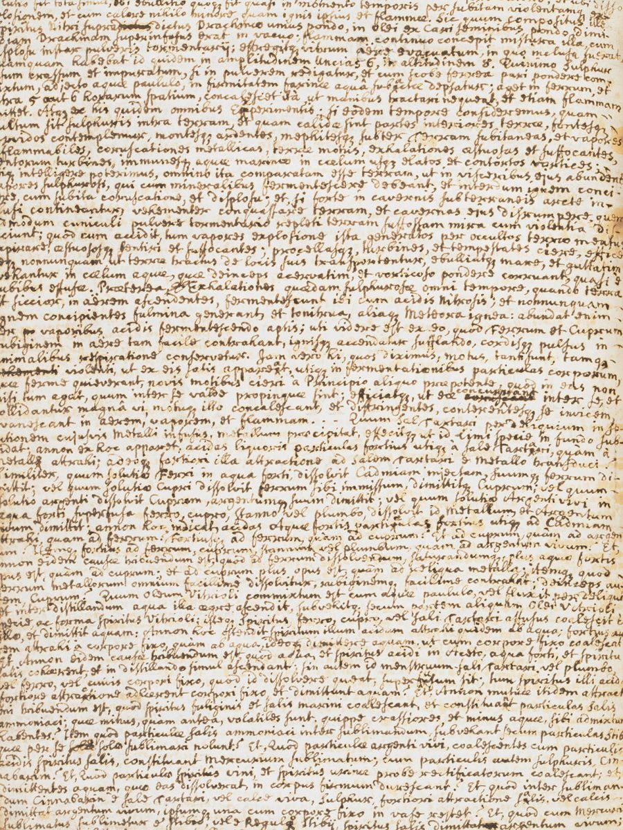 Lettre manuscrite - Fondation Martin Bodmer